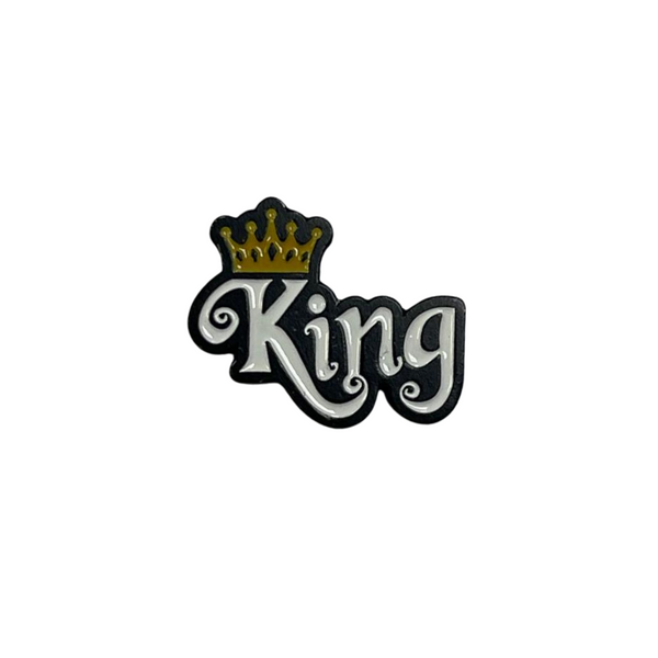 King - Metal Sticker