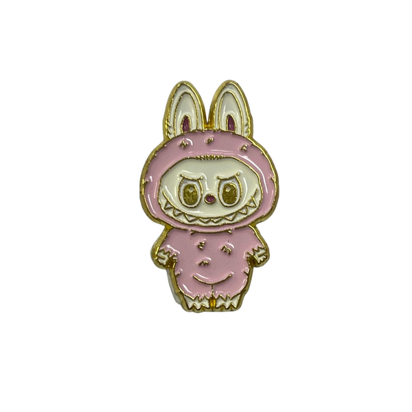 Pink Labubu - Metal Sticker