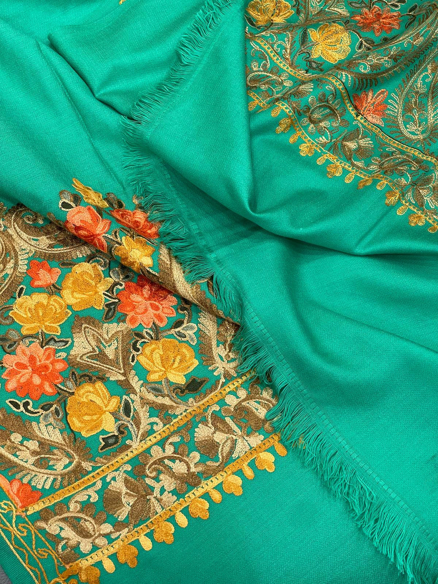 Kashmiri Embroidered Shawl