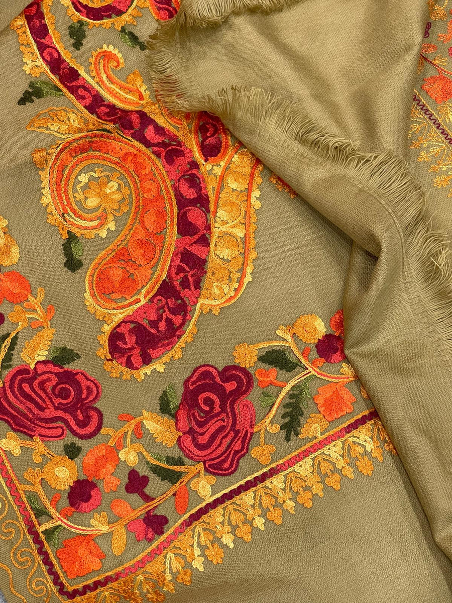 Kashmiri Embroidered Shawl