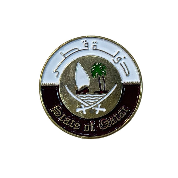 State of Qatar - Metal Sticker