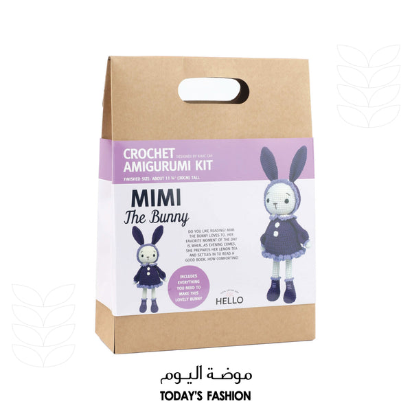 Mimi the Bunny Crochet Amigurumi Kit