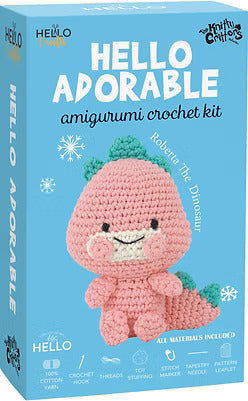 Crochet Amigurumi Kit -  Roberta The Dinosaur