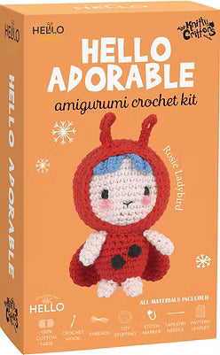 Crochet Amigurumi Kit - Rosie Ladybird