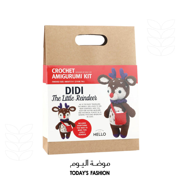 Amigurumi Kit – Didi The Little Reindeer