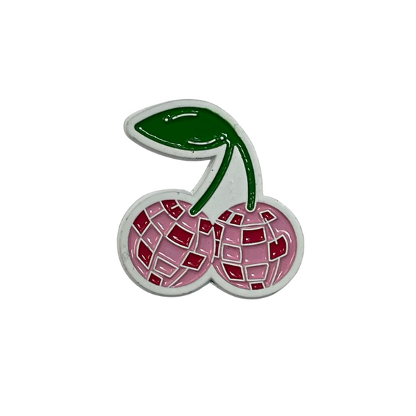 Cherry-Metal Sticker
