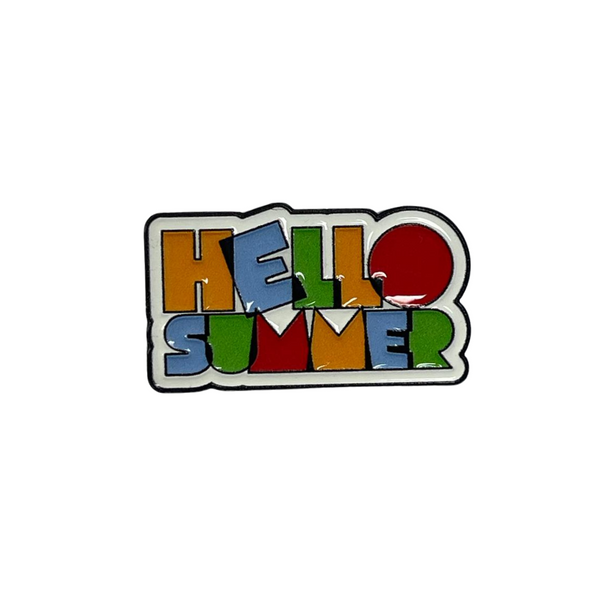 Hello summer-Metal Sticker