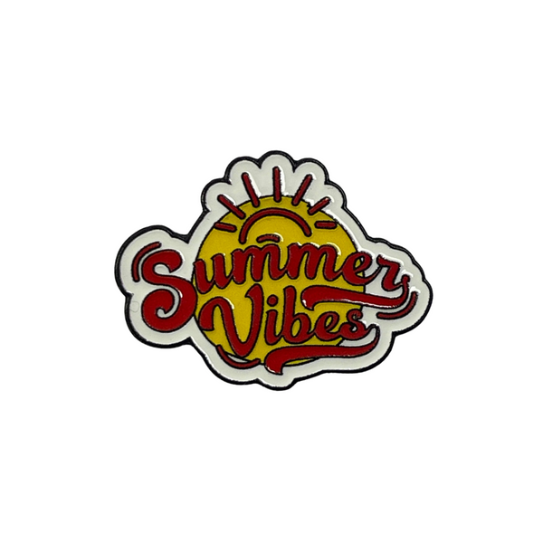 Summer Vibes-Metal Sticker