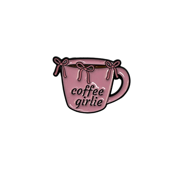 Coffee girlie - Metal Sticker