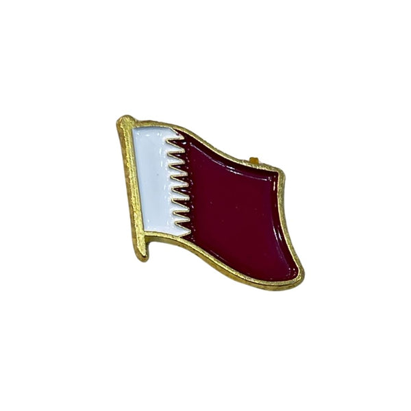 Qatar Flag - Metal Sticker