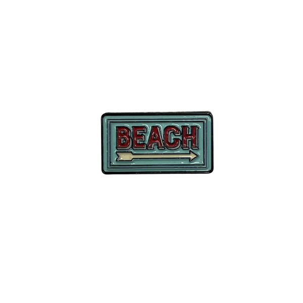 Beach - Metal Sticker