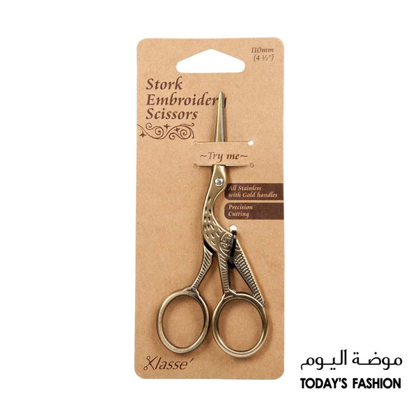 Stork Embroidery Scissors