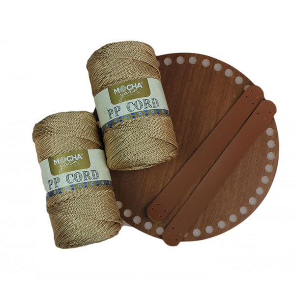 Mocha PP Cord Yarn