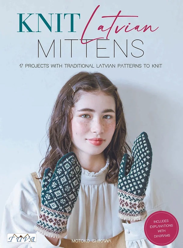 Knit Latvian Mittens