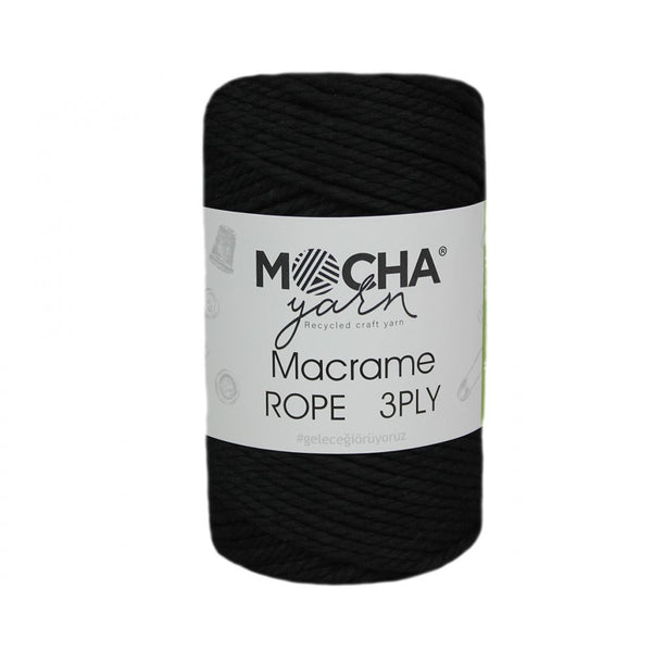 Mocha Yarn Macrome Rope 3PLY