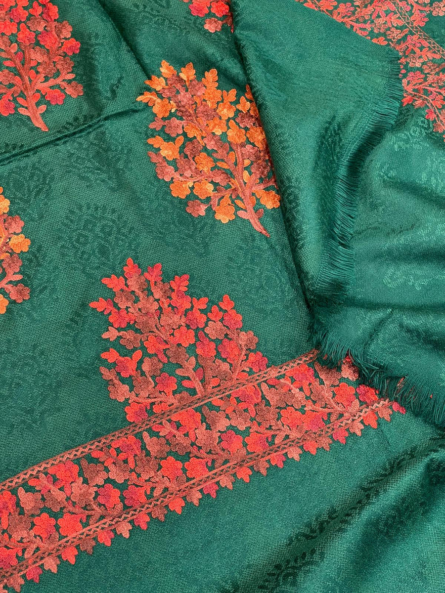 Kashmiri Embroidered Shawl